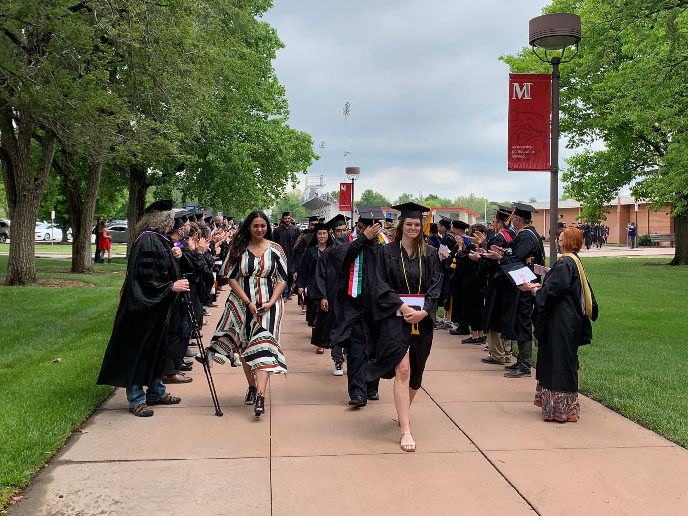 McPherson College graduation