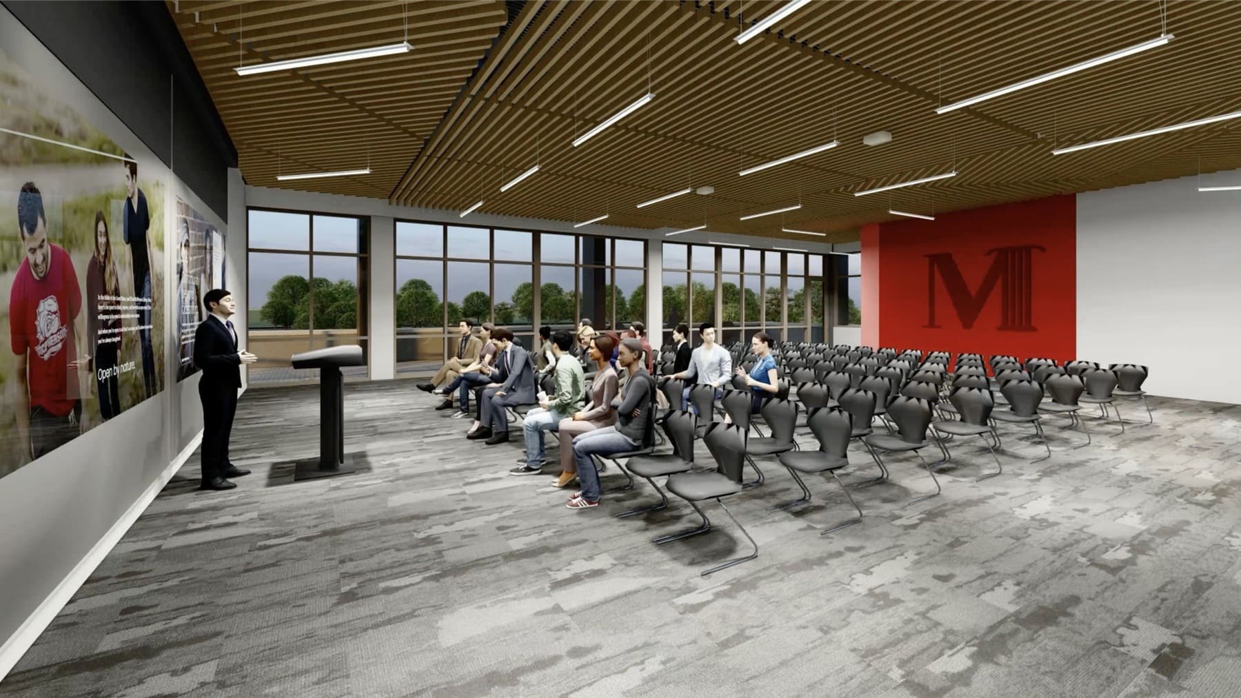 Campus Commons - Welcome Center concept