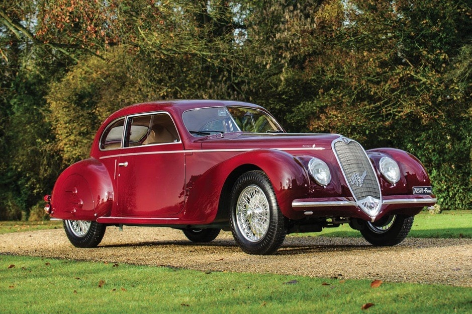 1939 Alfa Romeo, known as Mussolini’s Mistress.