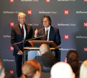 President Schneider and US Senator Moran