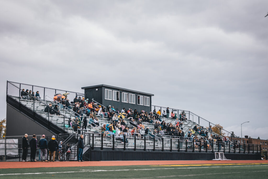 Bleachers at Superior Choice Credit Union Stadium