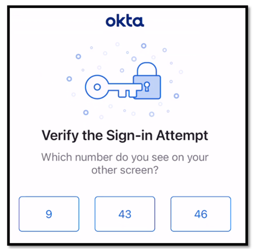 okta_verify Okta sign in verification image